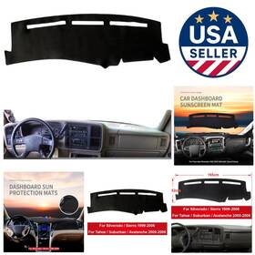 Aceride 733371283849 Dashboard Cover Dash Mat Pad Compatible With 1999-2006 Gmc Sierra Silverad