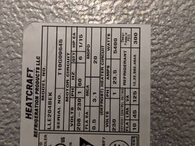 Lle204bek Bohn Walk In Freezer Evaporator 6 Fan