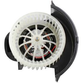 Boxi 703684881643 Ac Heater Blower Motor Fan White With Cage - Fits For Volkswagen And Audi Vehic