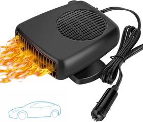 Cedtioaus 8pw-01 Car Heater 150w 12v Portable And Defroster That Plugs