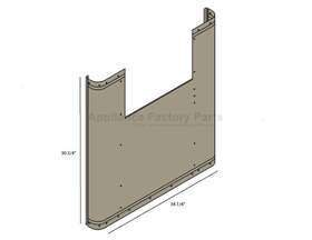 224105-004 Champion Front Panel For Wc46/50