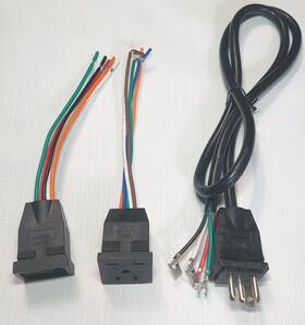 Champion E472283 3 Evaporative Cooler Power Cord Pigtails Lyx-w5 Lyx-t17e472283 Lyx-w4