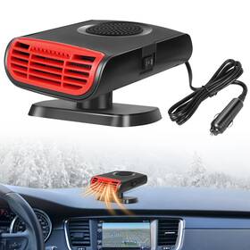 Chianku 717352448830 Car Heater 12v 150w Auto Portable Fan 2 In 1 Plugs