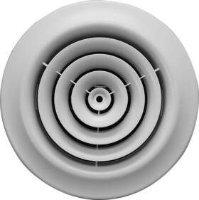 Continental Industries P20w08 Round Ceiling Diffuser Damper 6-8in