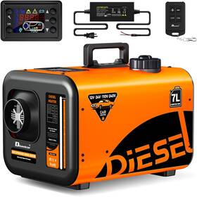 Dkenicor Kf620025us-02hdr-001-yh 7l Diesel Heater 240v/110v/12v/24v All-in-one 8kw Air