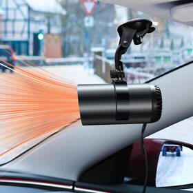 Mj508b Elohei 12v Car Heater 150w 2 In 1 Fast Portable Fan And Defroster For Wi