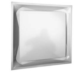 Hart & Cooley Dpdr610w And Plate Diffuser 10 Inch Steel R6 Insulation Fixed Collar
