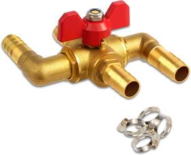 Fa-qcfm-4 Heuyrao Heater Core Bypass Valve 4-way Solid Brass Automobile Integrated Manual Control