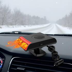 Hfhydzsw02 Hfhydzsw 756499678410 Portable Car Heater 2-in-1 Defroster 360 Rotation For 12v Vehicles