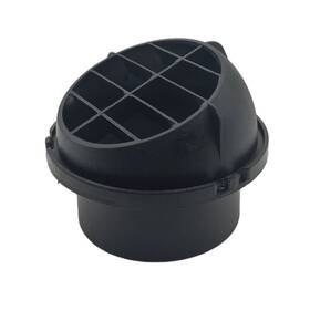 Hyxuan 768479721085 Compatible With 75mm Car Heater Ducting Warm Air Vent Outlet 360 Degrees Rota