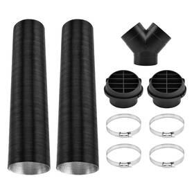 Jianwei 17217142501102 Diesels Heater Exhaust Pipe Set 75mm/3inch Car Parking Air Ve
