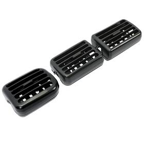 Go-691 Kuafu A/c Air Heater Dashboard Bezel Vents With 1998-2002 Dodge Ram 1500 2500 3500