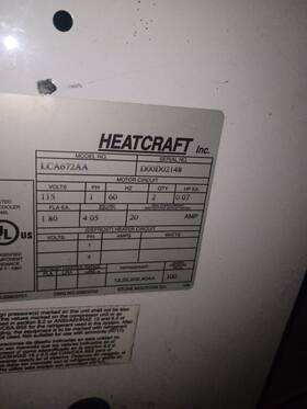 Lca672aa Larkin Industrial Evaporator 2 Fan Motors 115v R-12 R-22 R-502 R-404a