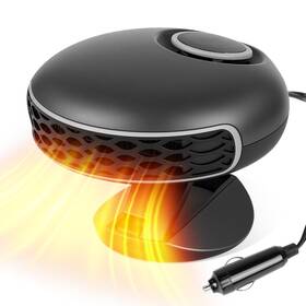 Ch150w-bk Llwan Portable 12v Car Heater And Defroster 150w Fast Heating Cooling Fan Plug In