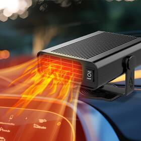 200w Lvsnro 760790236200 Car Heater 12v Portable For 360 Rotatable Defroster
