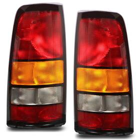 Nakuuly ‎ Gm2800173 Tail Lights Compatible With 1999-2002 Chevy Silverado 1999-2006 Gmc Sierra 15