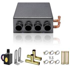 Qro-yq-0005 Qrooviiy 12 Volt Heater For Car Truck 80w Cabin Windshield Defroster Por