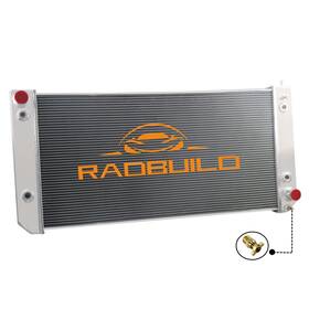 Cu13296 Radbuild Aluminum Radiator For 2003-2009 Chevy C4500 Kodiak/c5500 Kodiak Radia