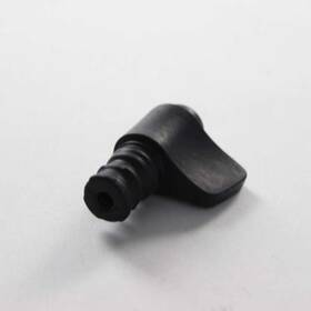 Saeco 421941300681 Steam Tube Handgrip Black Silver
