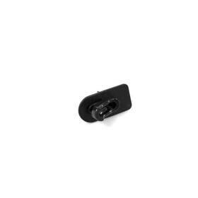 Saeco 421944088411 Black Milk Tube Connector V3