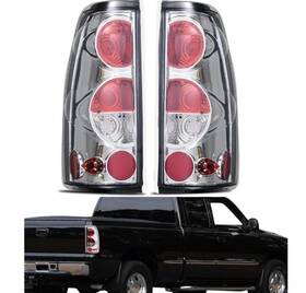 Sagnod Auto Hj-s0043 Taillights Compatible With 1999-2006 Chevy Silverado 1999-2003 Gmc Sierra