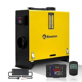 Sunster Skul025002 8kw Diesel Heater 12v 24v 110v All-in-one Portable Parking Air Heater