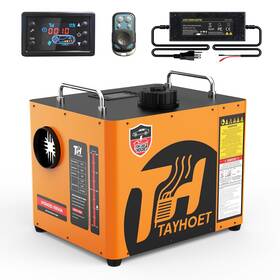Th-12-w-9 Tayhoet 9l Diesel Heater 12v/24v/110v 8kw Portable Heaters With Lcd Switch R