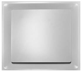 Truaire 2000pd/12 T-bar Lay In 1 Plate Supply Diffuser Steel