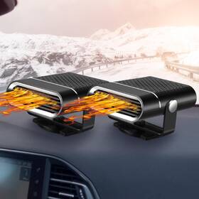Sew-tujoe-0415 Tujoe 2 Pcs Portable Car Heater In 1 Fast Heating Or Cooling Auto Fan 12v