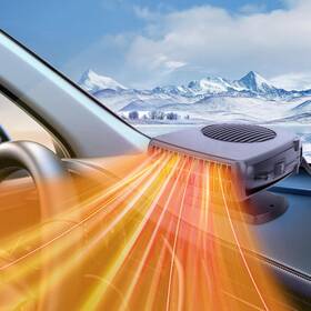 Xximuim 788953398831 Car Heater200w Portable Fast Heating Auto Heater Defroster Windshield Def