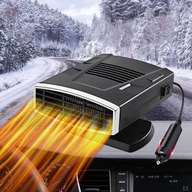 08789675 Yiishuiil 12v Portable Car Heater - Fast Heating Defrost Defogger 360 Rotatable
