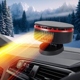 Yiishuiil 788953195867 12v Car Heater Fan Portable Fast Heating Auto Defroster Windshield