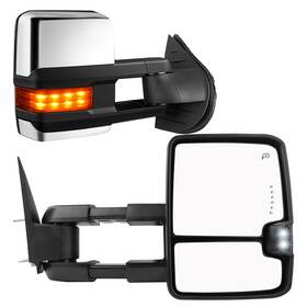 Mayim0010299ma Yitamotor Towing Mirrors Compatible With 2003-2006 Chevy Silverado Gmc Sierra