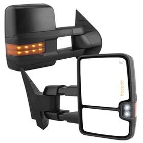 Mayimj26cs Yitamotor Towing Mirrors Compatible With 2007-2014 Chevy Silverado Gmc Sierra