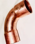 1 Inch Copper Elbow Long Radius Pipe Fitting Mueller Brand Refrigeration.. Fixed Price $5.99.
