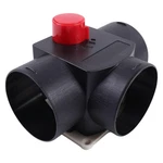 Ztuoauma 75MM 5GEAR Tpiece Diesel Heater Duct Valve Air Vent Outlet Connector.... Fixed Price $22.75.