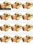 12 Pack UNION,COPPER,1" By Mueller Industries/b &. Fixed Price $119.99.