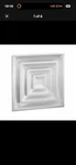 Hart & Cooley FPD3R606W T-bar Diffuser 23-3/4" Steel 4-WAY 360 Deg Connection. Fixed Price $59.87.