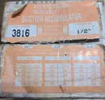Refrigeration Research 3816 Suction Accumulator. Fixed Price $75.00.