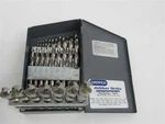 Champion 129LH , Pc Left Hand Drill Set 1/6" Thru 1/2" X 64THS. Fixed Price $273.60.
