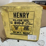 Henry 810-F Replacement Core Filter, "fil-cor". Fixed Price $13.32.