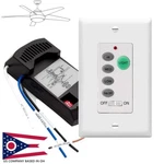 Ceiling Fan Wall Remote Control UC9050T 4DIP Switch For Harbor Breeze Hampton. Fixed Price $34.97.