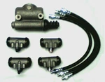 Brake Kit Fits Studebaker Champion 1939-1946 Master Cyl, Wheel Cyls, Hoses. Fixed Price $249.99.