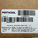 Portacool PARPCD00220A Power CORD-12' Black. Fixed Price $62.95.
