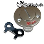 Chrome Stainless Steel Flush Mount Fuel Filler Neck Cap Truck Bed Deck Gas. Fixed Price $100.00.