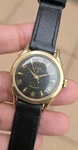 Vintage Elgin Automatic Shockmaster Rare Black Dial Cal 643 Ref 6825 Men's Watch. Fixed Price $325.00.