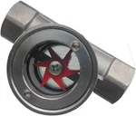 1" Npt Female 304 Stainless Window Sight Glass Flow Indicator With Impeller. Fixed Price $50.68.