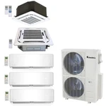Klimaire 5-ZONE 50K Btu 21 Seer 9-9-9K Wall 12-18K Ceiling Ac Minisplit Heat. Fixed Price $6153.84.