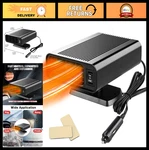 12V Portable Car Heater 150W 2-IN-1 Defroster & Fan For Quick Heating/cooling. Fixed Price $27.99.