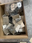 Box Of 100 Duro Dyne 1-1/4" Dynastick Self Adhesive Insulation Fastener Hangers. Fixed Price $143.80.
